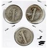 Image 2 : 1925 P, D, S Mercury Dime Set