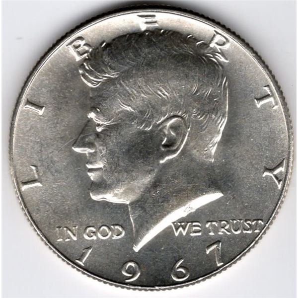 1967 Kennedy Half Dollar