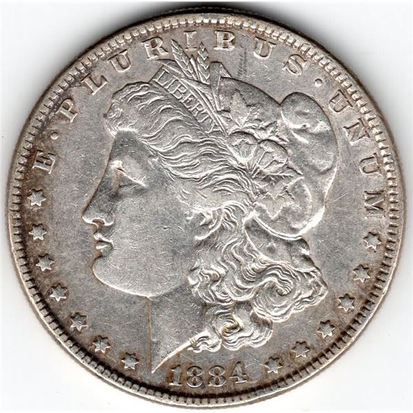 1884 Morgan Dollar