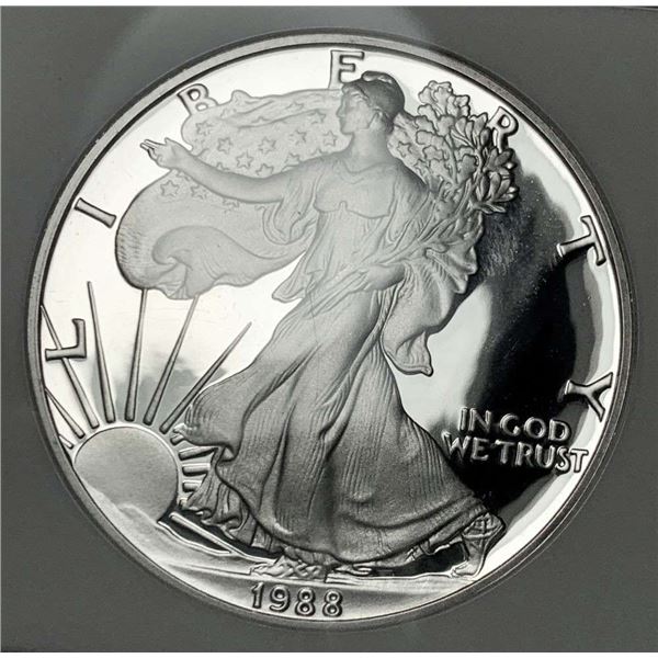 1988-S American Silver Eagle NGC PF69 Ultra Cameo