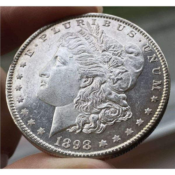 1898 Morgan Silver Dollar MS64 DMPL