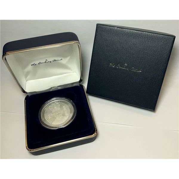 The Danbury Mint "His Majesty" King Charles III Coronation 1 ozt .999 Silver