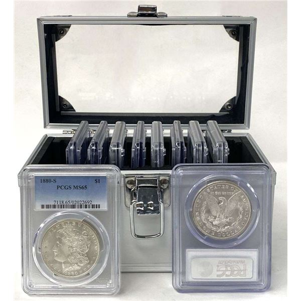 Last Minute! Box (20) 1880-S-1887 Morgan Silver Dollar PCGS MS65