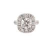 66  5.63 ctw Diamond Ring  Platinum