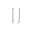 Image 2 : 4.63 ctw Diamond Hoop Earrings - 14KT White Gold