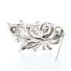 Image 4 : Vintage Platinum 1.98 ctw Baguette Marquise Old Cut Diamond Spray Flame Pin Broo