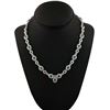 Image 1 : 8.01 ctw Emerald and 4.05 ctw Diamond Platinum Necklace