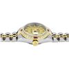 Image 5 : Rolex Quickset Ladies 2Tone 18K Gold Diamond Bezel Datejust Wristwatch With Role