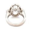 Image 3 : 6.30 ctw Diamond Ring - 14KT White Gold