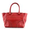 Image 2 : Prada Twin Pocket Tote Stitched City Calf Small