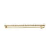 Image 6 : Antique Edwardian French 18k Gold & Platinum 0.80 ctw Diamond Pearl Bar Pin Broo