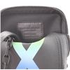 Image 5 : Louis Vuitton Danube Messenger Bag Rainbow Taiga Leather Black, Multicolor, Prin