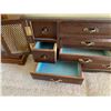 Image 3 : Set Of Small Wooden Wardrobe Style Jewelry Boxes
