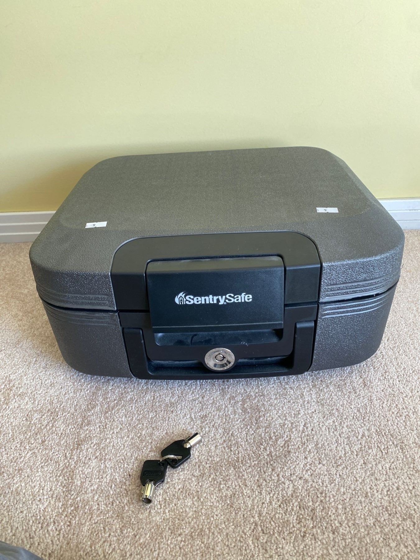 Sentry Safe Heavy Duty Lockbox With Keys