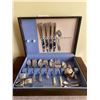 Image 1 : Set Of Assorted Silver Plated Utensils In Box