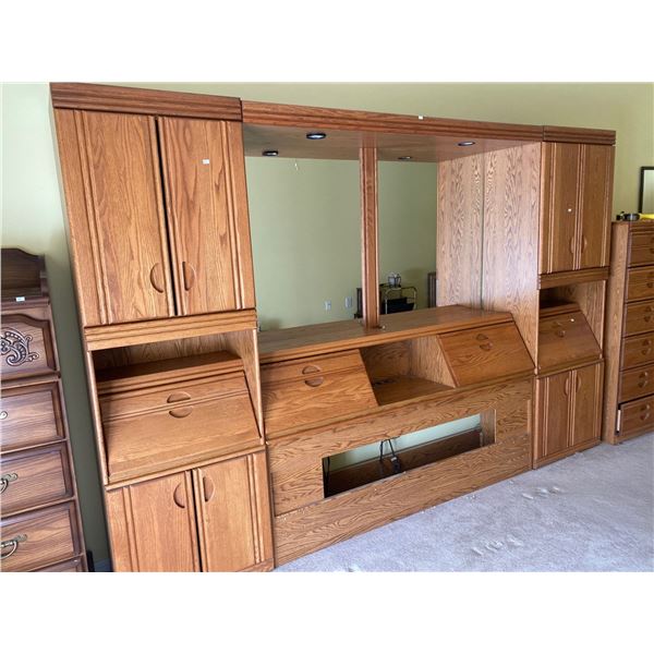Wooden Bedroom Set 112L x 16W x 74T
