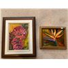 Image 1 : Set Of Esther Koziol Floral Framed Oil Paintings 12 x 10 / 15 x 18