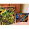 Image 1 : Set Of Abstract Esther Koziol Paintings 24 x 18 / 24 x 30