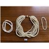 Image 1 : Set Of Stunning Faux Peal Necklaces