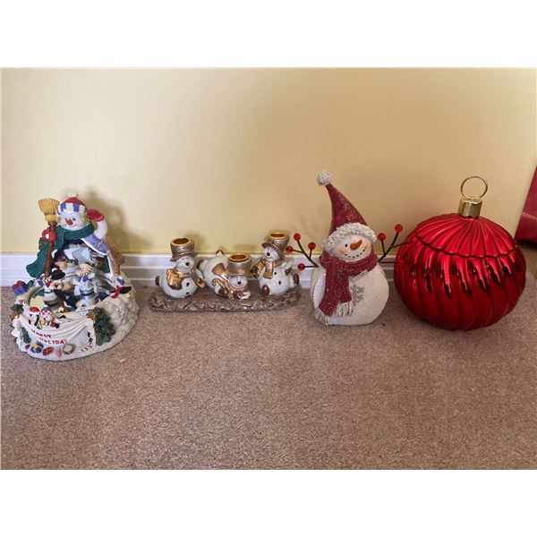 Assortment Of Christmas Decor
