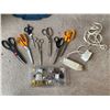 Image 1 : Electric Scissors With Assortment Of Sewing Accessories And Scissors
