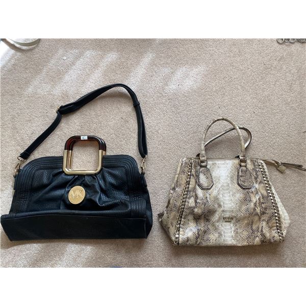 Micheal Kors Purse And Guess Purse