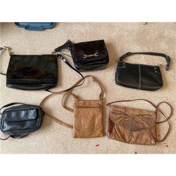 Assortment Of Handbags