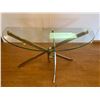 Image 1 : Modern Style Glass Top Table 48L x 19W x 29T