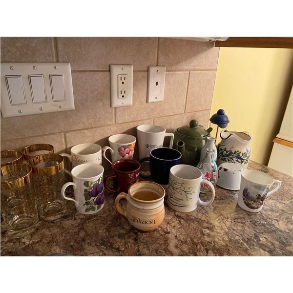 Large Assortment Of Misc Dishware