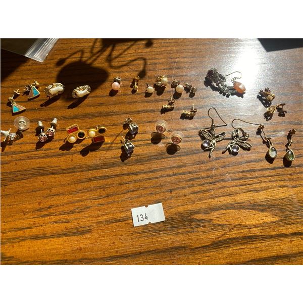 Assortment Of Costume Earrings
