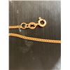 Image 2 : 18Inch 10k Yellow Gold Chain 3.24g