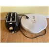 Image 1 : Sunbeam Toaster MO:TSSBTR2SLB-033 And George Foreman Grill MO:GR15WHTCAN