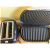 Image 2 : Sunbeam Toaster MO:TSSBTR2SLB-033 And George Foreman Grill MO:GR15WHTCAN