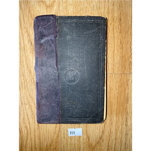 Antique German Hymnal