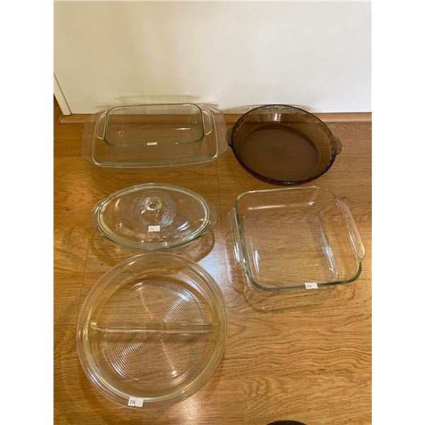Assortment Of Glass Baking Dishes