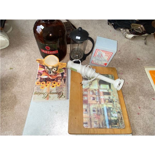 Assortment Of Kitchen Items And Decor