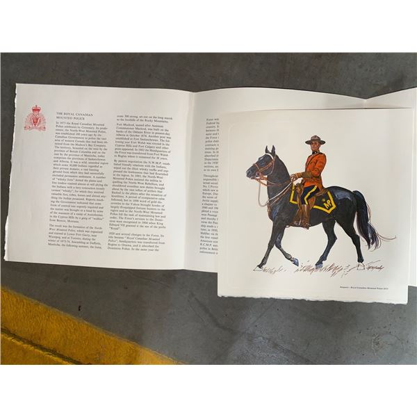 RCMP Commemorative Watercolour