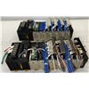 Image 2 : Lot of (2) Omron #CJ1W-PA202 Power Supply Units w/ Modules