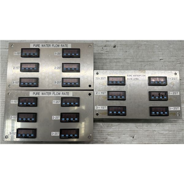 Lot of Misc. Tofco Digital Meters as Pictured