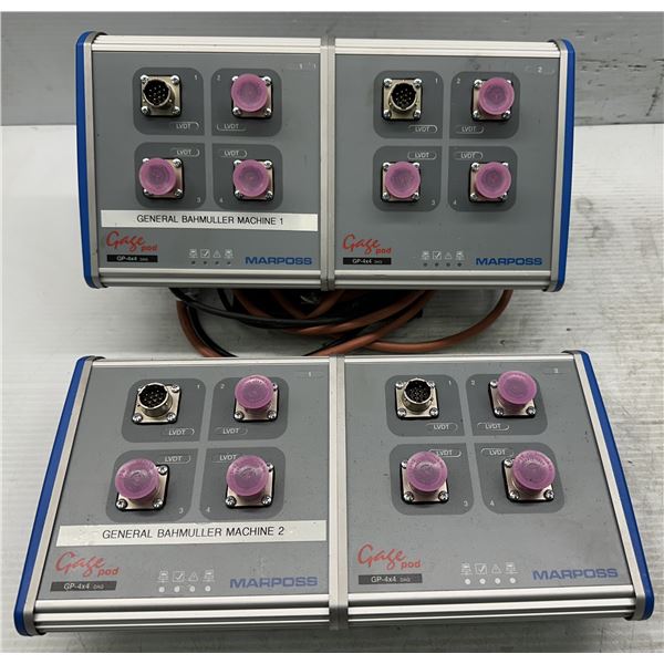 (2) Marposs #GP-4x4 DAQ Gage Pods