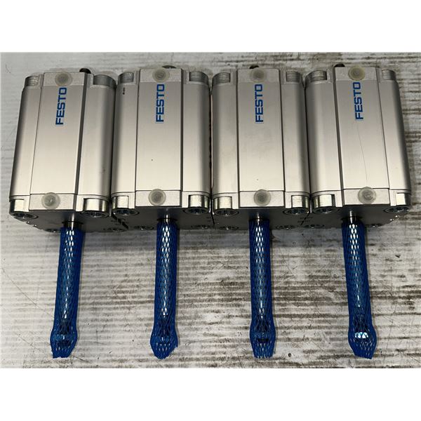Lot of (4) Festo #ADVU-63-80-A-P-A=S2 Cylinders