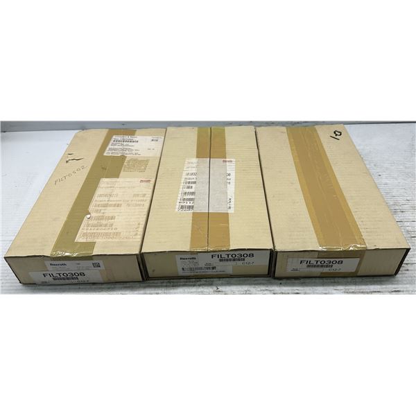 Lot of (3) Rexroth #R311286918 Power Line Filters