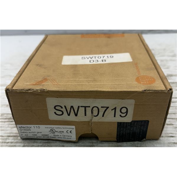 IFM Efector #G1502S Safety Relay