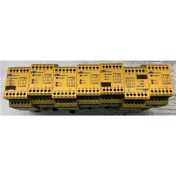 Lot of Misc. Pilz Modules as Pictured