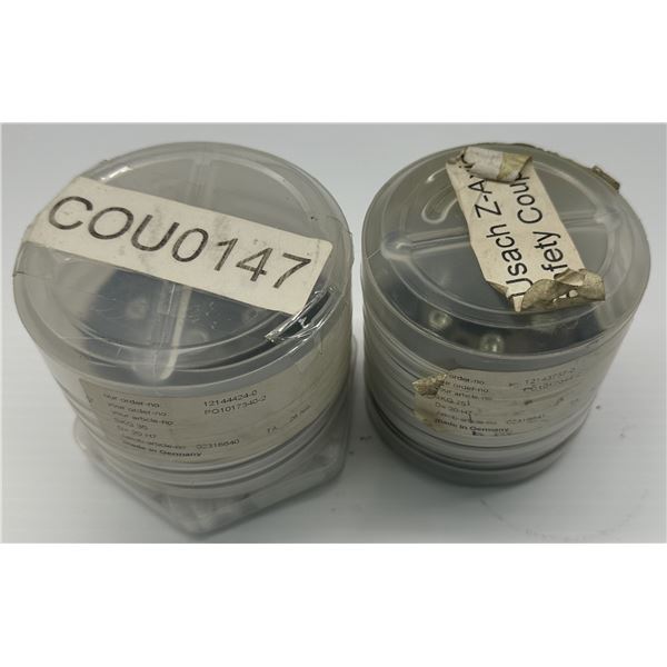 Lot of (2) Misc. Jakob Flexible Bellow Coupling Bore