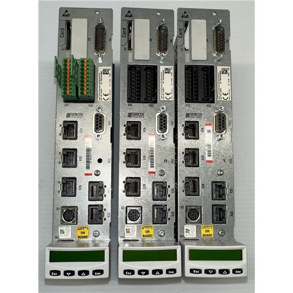 Lot of (3) Rexroth #CSH01.3C-ET-EN2-NNN-CCD-S2-S-NN-FW Units
