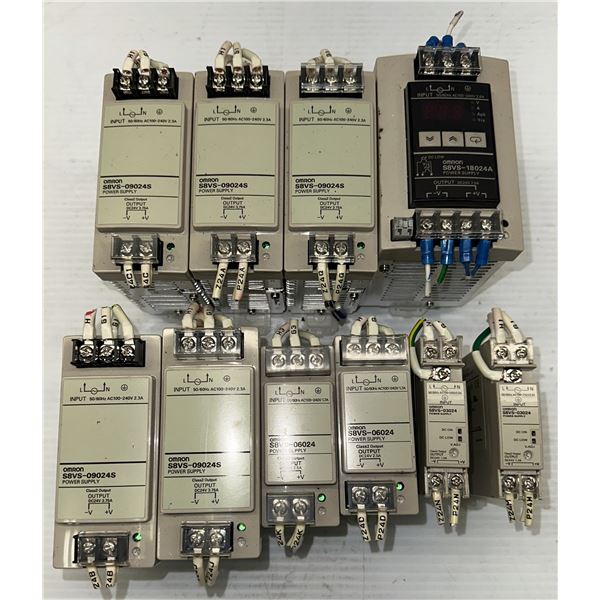 Lot of Misc. Omron Power Supplies