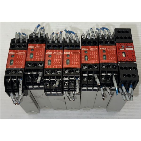 Lot of Misc. Banner Safety Relays as Pictured