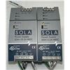 Image 1 : Lot of (2) Misc. Sola Power Supplies as Pictured
