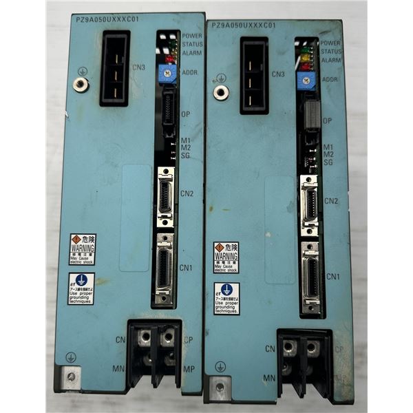 (2) Sanyo Danki #PZ9A050UXXXC01 BL Super Servo Amplifier